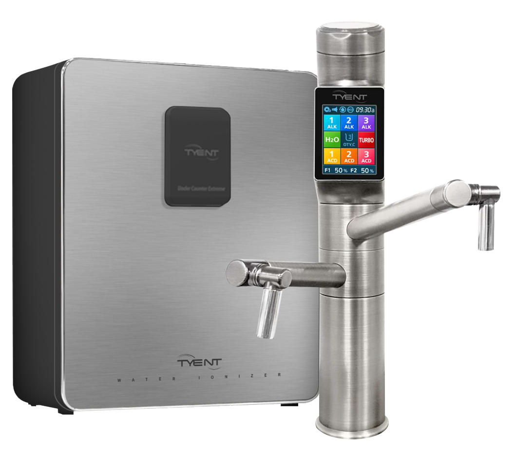 UCE-13 Plus Satin Silver Finish Series Water Ionizers