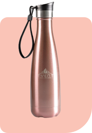 Tyent Drinkware Rose Gold